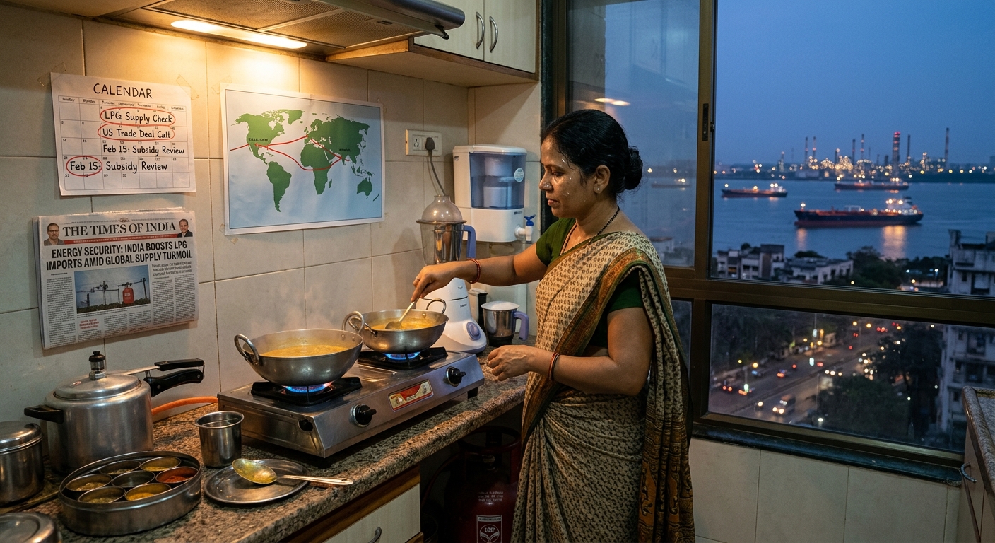 India Turns to the US for Cooking Gas: LPG Imports Set to Surpass 1 Million Tonnes Amid Middle East Turmoil