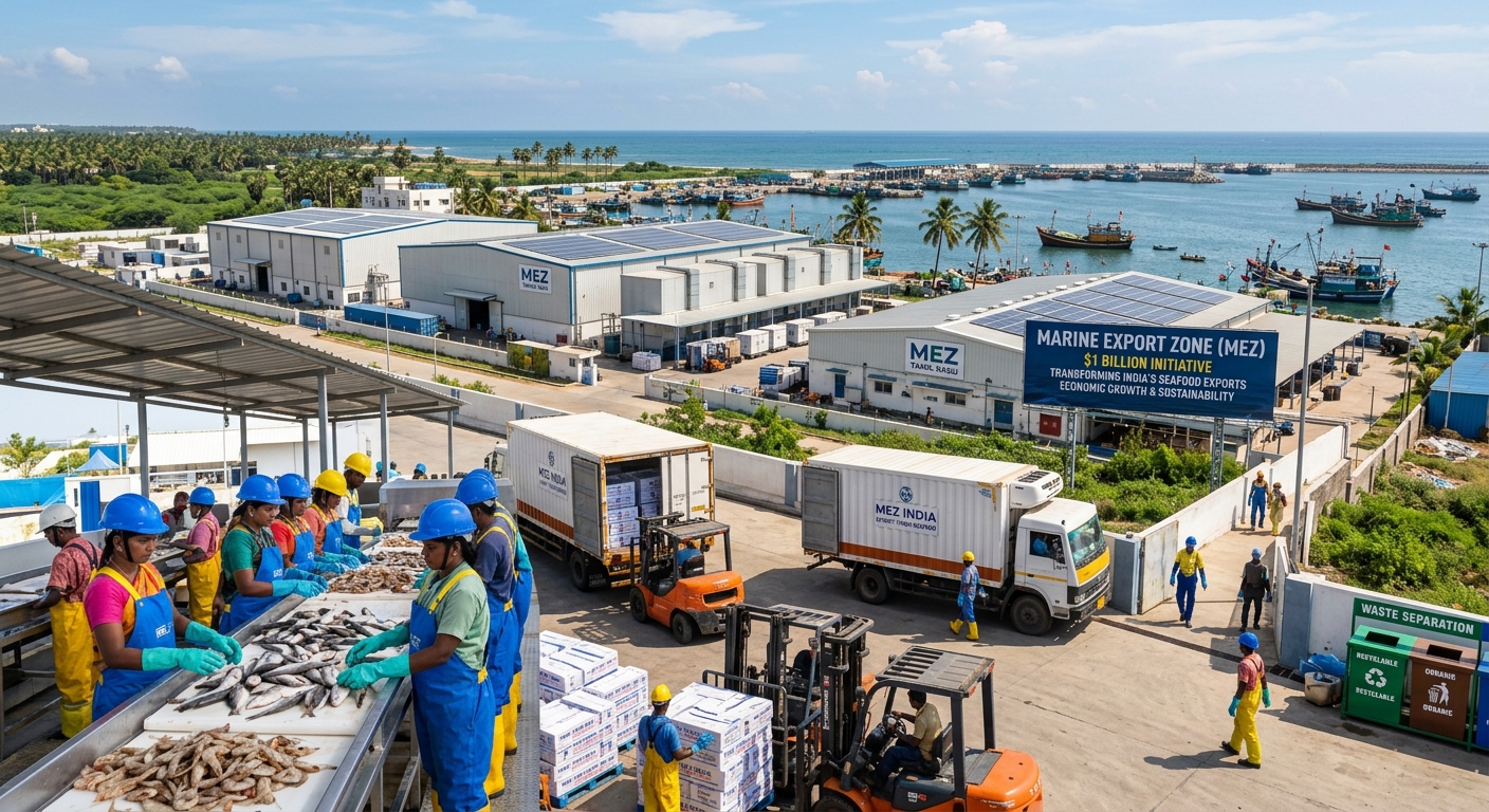Unlocking $1 Billion in SEZs: A Game Changer for Seafood Export Growth!
