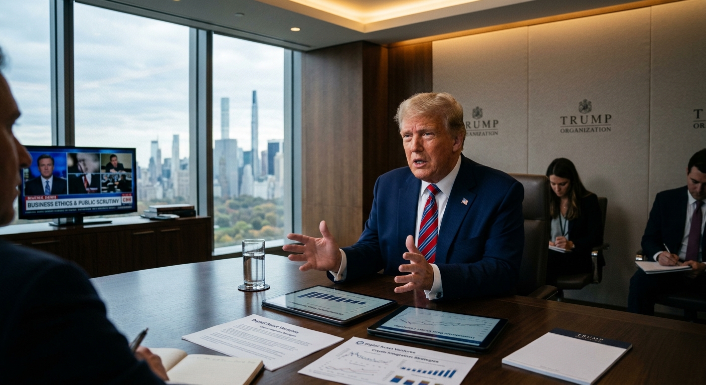 Trump Opens Up: A Candid Defense of His Business Ventures and Family in Exclusive Interview