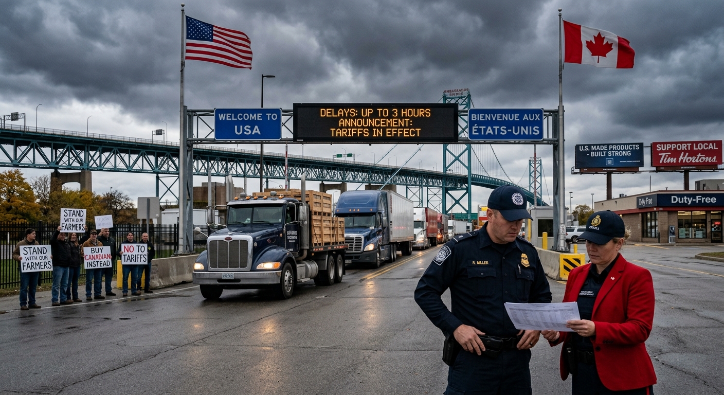 Trump Takes Bold Step: 50% Tariffs on Select Canadian Goods Amid Trade Discrimination Claims!